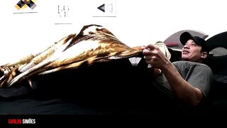 I Was Relaxing but He Came to Give Me His Dick