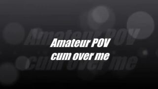 Natalie K plays amateur hotwife with JOI & wants you to cum on her