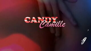 Babe Has an Orgasm with Her Fingers After a Creampie - Close up