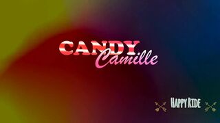 Cute Horny Teen Uses Her Dildo in an Uber Until She Squirts