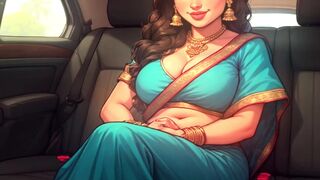 Hot Indian Bhabhiyan With Their Devar in Car Masti Video
