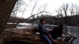 Outdoor Sex with my 18yo Amateur Girlfriend