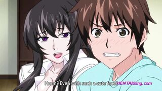 Horny MILF Seduces Gamer Boy at Friend’s Apartment - HENTAI UNCENSORED (Subtitled)