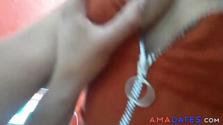 Stepdaughter XXX whore with big assets rides my cock until busted