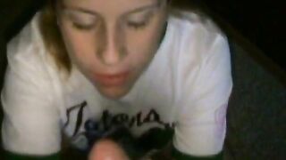 Amateur Blowjob and Facial