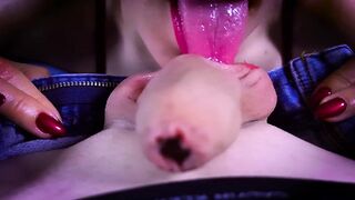 Langsame sinnliche Zunge BJ - Deutsch Amateurbaby