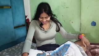 Indian Unsatisfied Married stepister having hard sex with stepbrother, Hindi Audio