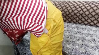 Dirty Hindi Talking on Video Call and Dildo Fisting