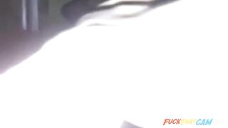 Blonde American College Girl's Webcam Dildo Show