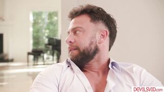 My busty wife caught us red handed but we kept going anyway