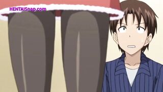 His Lips Whisper Sweet Words As She Rides In Love