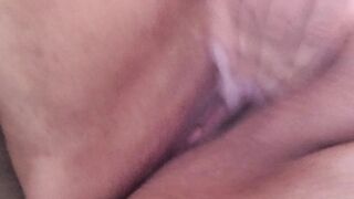 Cums wet pussy big tits