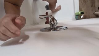 Doggie Style in the Shower