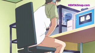 MILF Is Fucked Softly & Creampied by Her Younger Boyfriend in Romantic Hentai