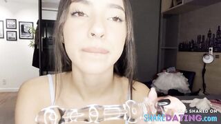 Drooling Teen Solo JOI Webcam Show