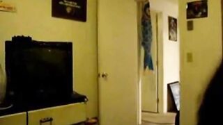 Curvy Cutie Strips and Dances on Cam