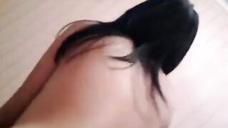 Wild Kazakh Babe With Her Asian Boyfriend