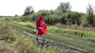 Red Riding Hood's Hardcore Public Adventure