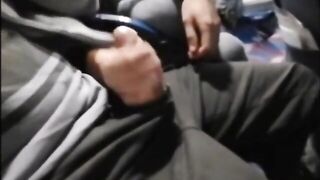 Public Handjob with Amateur Babe