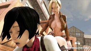 FUTA Hottie Gets Slammed During 3D Parody & Ends With Creamy Finish