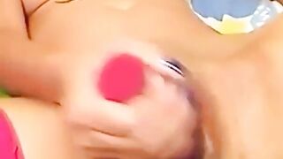Creamy Webcam Orgasm with Vibrator