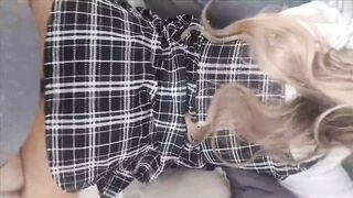 Private Institute Student Allows Creampie and Records It