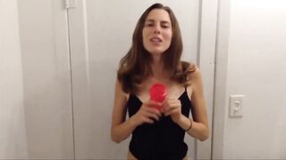 Milking My Girl's Dry Tits - An Amateur Mom's Fail