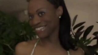 Casting 18yo Ebony Amateur for First POV Porn