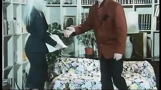 Cicciolina sucks Rocco Siffredi's huge cock