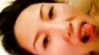 Lebanese-Chinese Chick Bangs a Black Guy