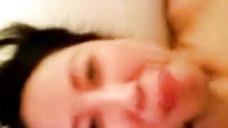 Lebanese-Chinese Chick Bangs a Black Guy