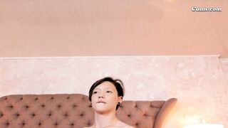 Hot Short Hair Pleasures Her Tight Pussy