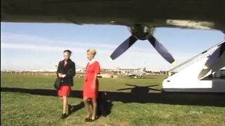 Hot orgy with three very sexy chicks having passion for cock