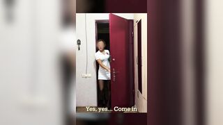 Kinky Nurse’s Seductive Cure for Horny Patient