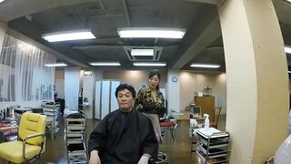 That Salon Where Her Eyes Keep Meeting Mine Like She Wants More