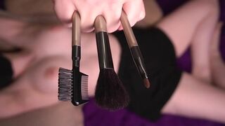 Tickling of Big Tits and Armpits of Amateur Step Sister