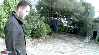 English star Tina Kay gets fucked in the abandoned nightclub Lou Bega