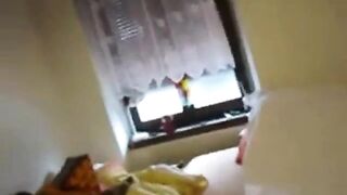 Asian Girl Gives POV Handjob to Fat Cock