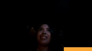 Stepdaughters show themselves in public and have sex in the car