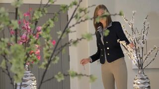 When she is alone at home everything can happen