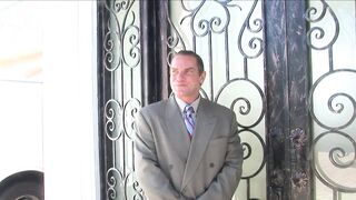 Hairy Asian babe is getting her pussy plowed by a white dude