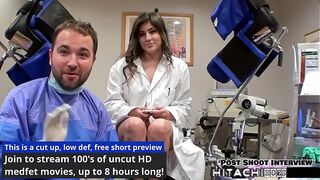Human Guinea Pig Gets Mandatory Hitachi Orgasms From Doctor-Tampa - Sophia Valentina