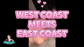 West Coast Kreamz Meets East Coast MILF