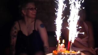 33 Years Old and 33 Cocks for This Big Slut