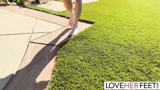 Petite Blondie Emma Rosie Worshipped And Fucked After