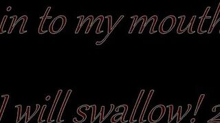 Swallowing Cum After Hardcore Anal Sex