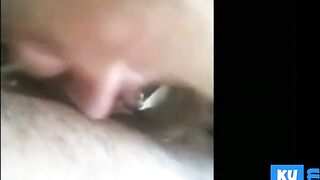 Granny Handjob with a Happy Ending - Amateur Homemade Video