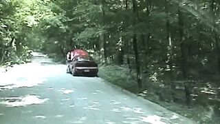 Fucked Outside Because of Car Breakdown