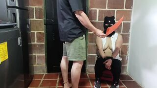 PART ONE... Mexican loves to be subdued.. PRISONER OF SEX .. cum on his face..