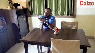 Stepsister gets orgasm after a hardcore sex - doggy style big ass